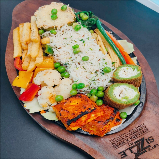 North Indian Makhani Sizzlers