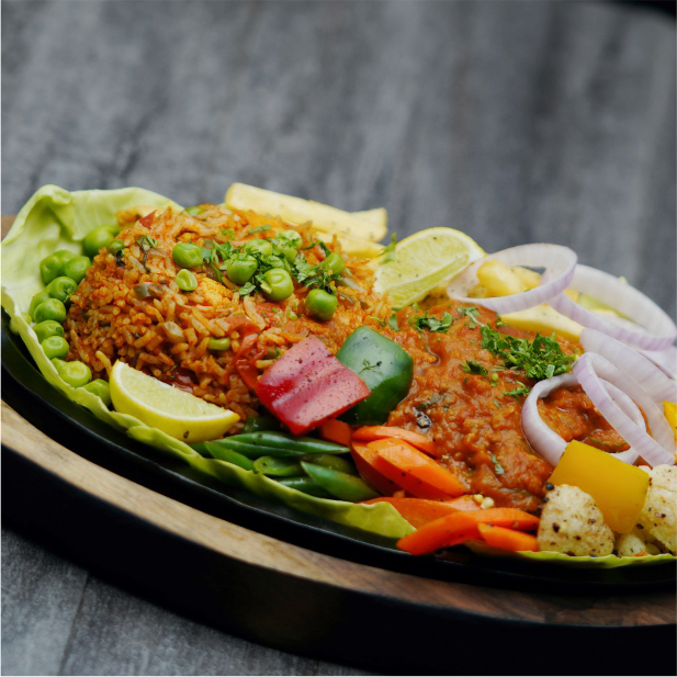 Pav Bhaji Sizzlers