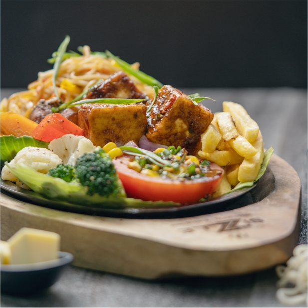 Vegan Sizzlers (V) & Gluten Free (Gf) Sizzlers